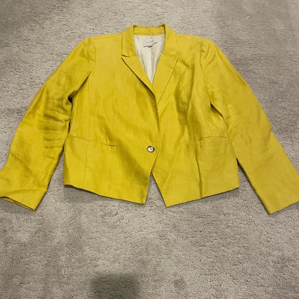 Loft Mustard Blazer